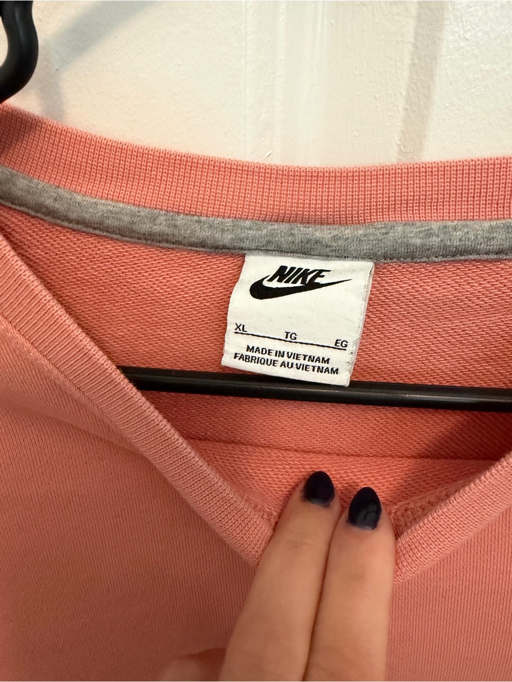 Nike Coral Crewneck Sweatshirt - Picture 3 of 3